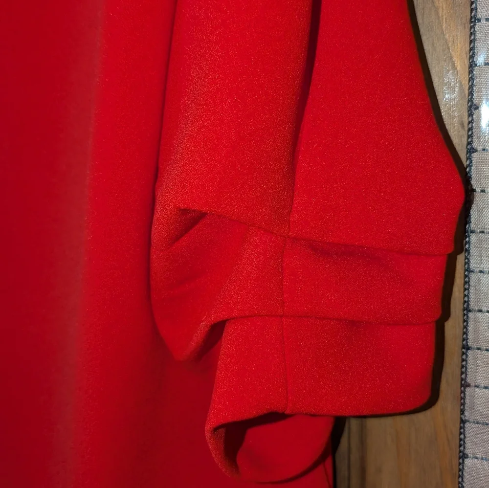 NYCC Red Women's Blazer- Lg NWOT - Picture 7 of 8